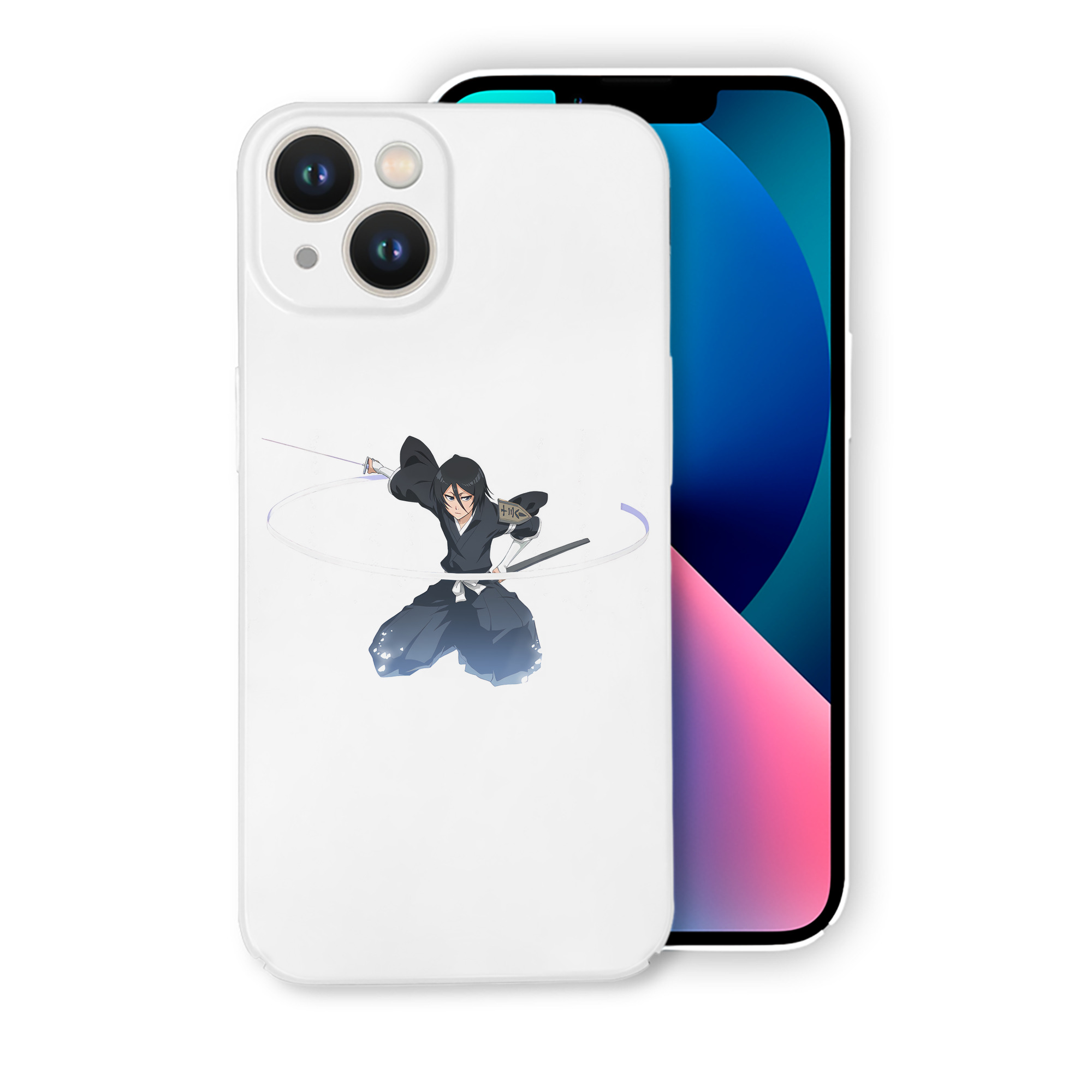 （画像用） ブリーチ 朽木ルキア BLEACH Kuchiki Rukia 【iPhone 14シリーズ対応】ハードケース